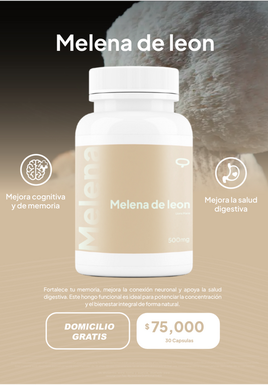 Hongo melena de leon